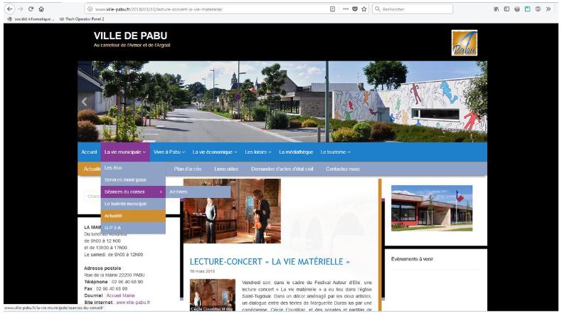 Site web de Pabu